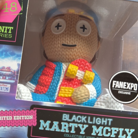 Marty McFly Limited Edition Collectible Vinyl Figure Knit Series - Picture 9 of 10
